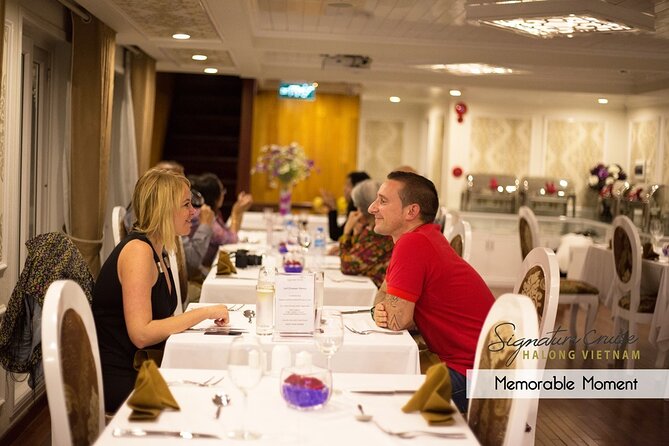 Signature Cruises Explore Bai Tu Long Bay,Less Tourist Area 2D1N - Frequently Asked Questions