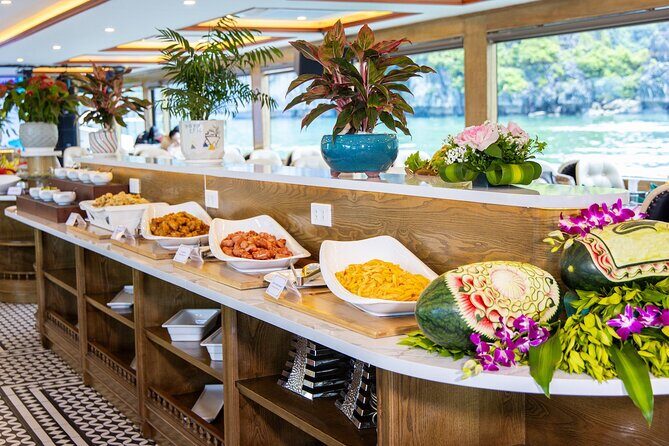 Signature Ha Long Bay day cruise with buffet lunch - FAQ