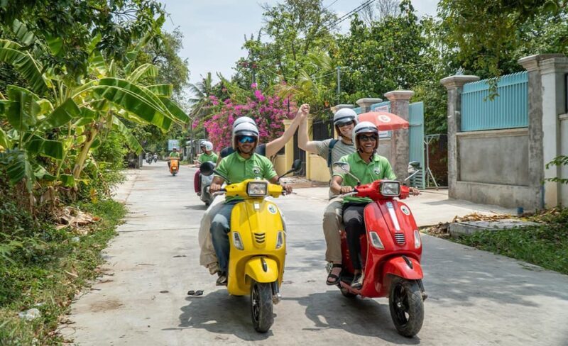 Silk Island Full-Day Vespa Tour Include Lunch at Local house - Frequently Asked Questions