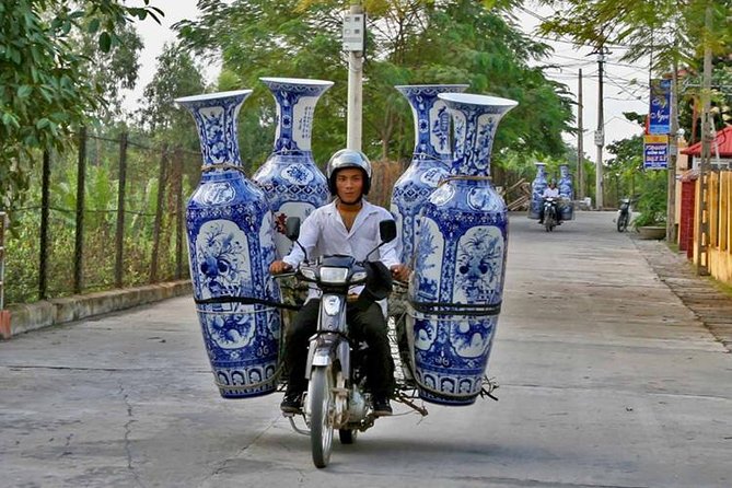 Silk Making & Ceramics Producing Villages Private Tour Full Day - Pottery Making Class in Bat Trang