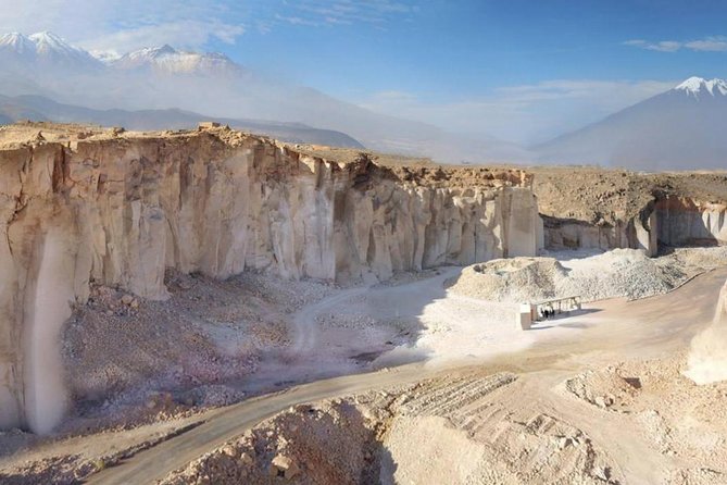 Sillar Route In Arequipa Viewpoint of the Volcanoes - Arequipas Iconic Volcanoes: A Majestic Backdrop