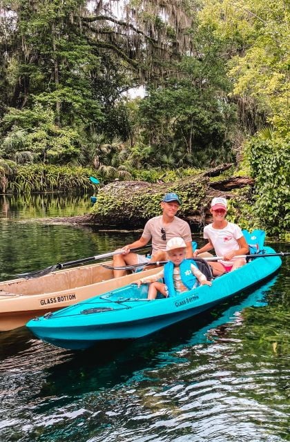 Silver Springs: Guided Glass Bottom Kayak Tour - Inclusions