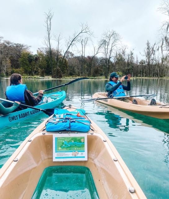 Silver Springs: Guided Glass Bottom Kayak Tour - Important Information