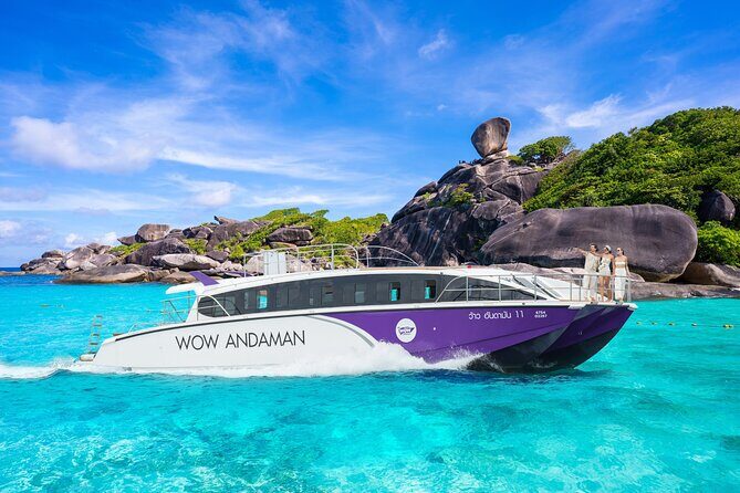 Similan Royal High Speed Catamaran Day Tour - Koh Miang (Island No. 4): White Sands and Wildlife