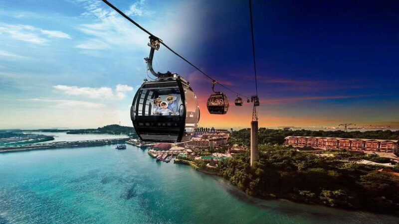 Singapore After Dark:Small Group Sentosa Tour with Cable Car - Exploring the Itinerary in Detail