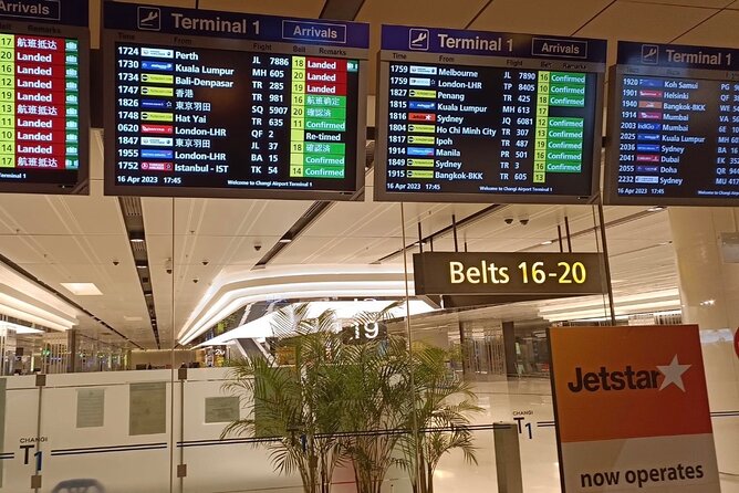 Singapore Airport Arrival Transportation With Meet & Greet - Pricing and Booking Details