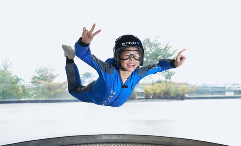 Singapore: Altitude X (former iFly Singapore) - The Views and Atmosphere