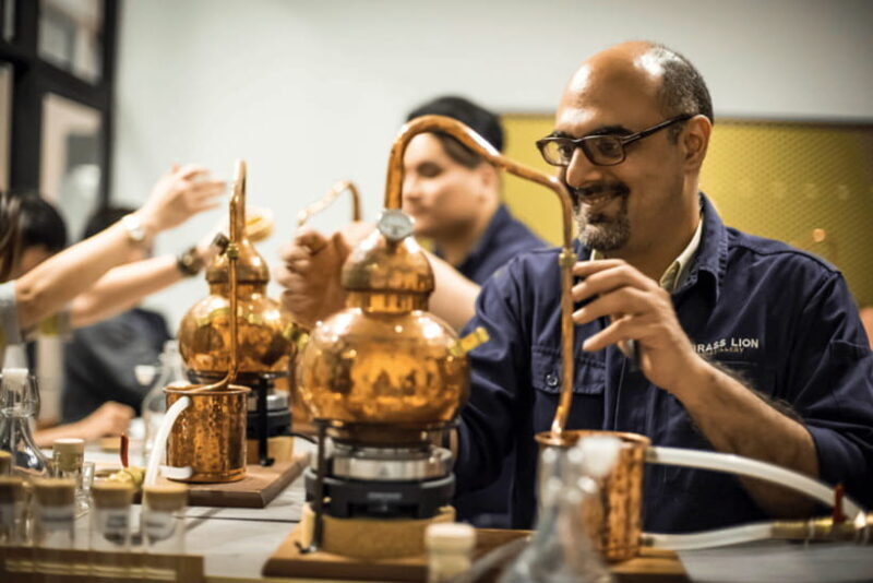 Singapore : Brass Lion Gin School Ticket - An In-Depth Look at the Brass Lion Gin School Experience
