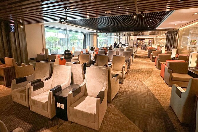 Singapore Changi Airport (SIN) T1/T2/T3/T4 - VIP Lounge Access - End Point and Accessibility