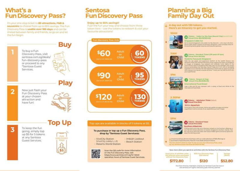 Singapore: Fun Discovery Pass Sentosa - What is the Sentosa Fun Discovery Pass?