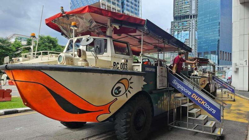 Singapore: Guided City Tour by Amphibious Duck Boat - Why This Tour Offers Great Value
