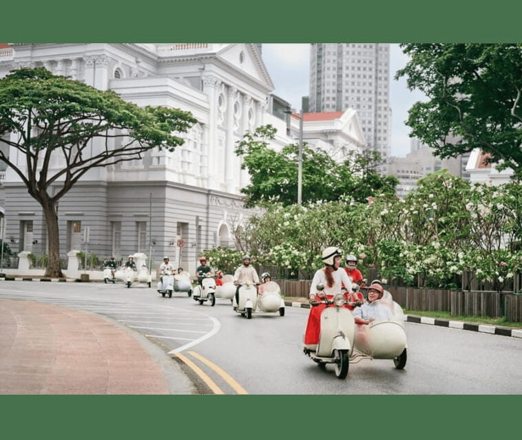Singapore: Kampong Glam & Civic District Vespa Sidecar Ride - FAQ