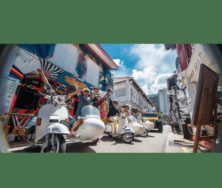 Singapore: Kampong Glam & Civic District Vespa Sidecar Ride - Good To Know
