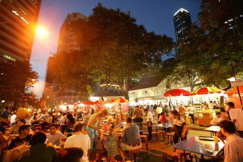 Singapore: Lau Pa Sat Night Street Food with Marina Bay Walk - The Sum Up