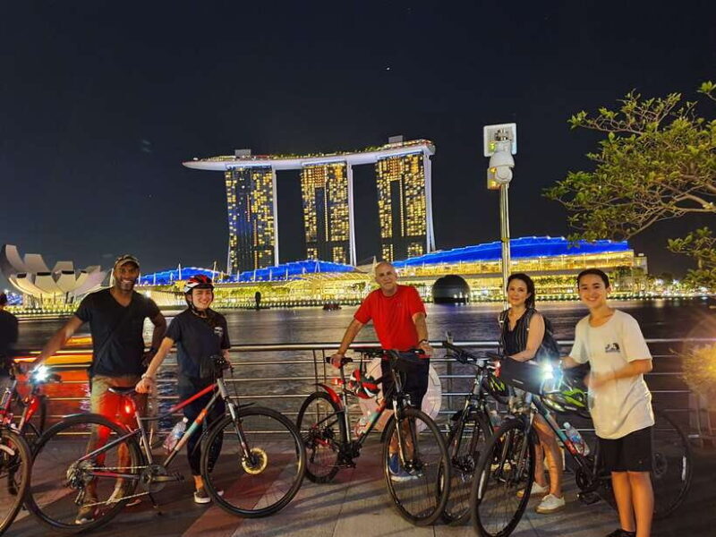 Singapore: Marina Bay Night Tour by Bicycle - Good To Know