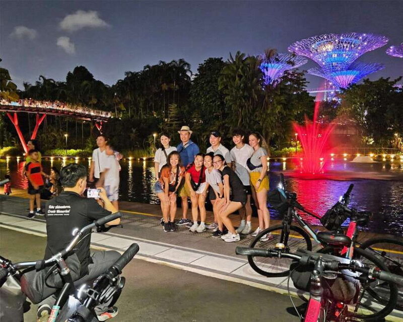 Singapore: Marina Bay Night Tour by Bicycle - FAQs