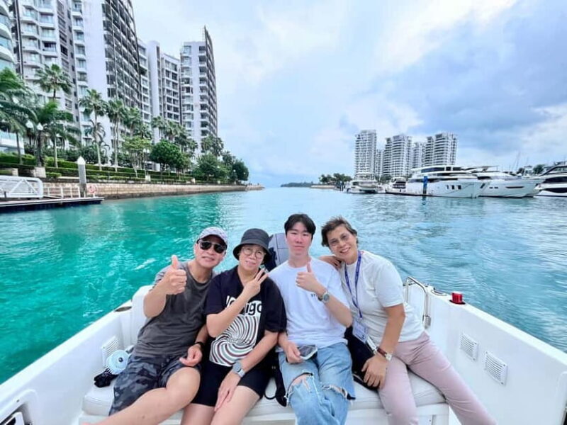 Singapore Speedboat Cruise & Marina Dining Combo - The Value of this Experience