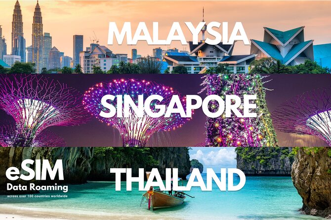 Singapore, Thailand & Malaysia Esim: 0.5gb Daily to 30GB-30 Days - Good To Know