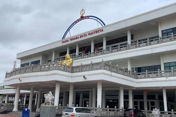 Singapore to Batam Full-Day Ferry Experience - Maha Vihara Duta Maitreya offers a quieter contrast