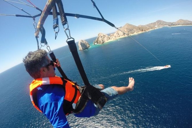 Single, or Double PARASAILING in Cabo With Views of the Arch - Overview of Parasailing Adventure
