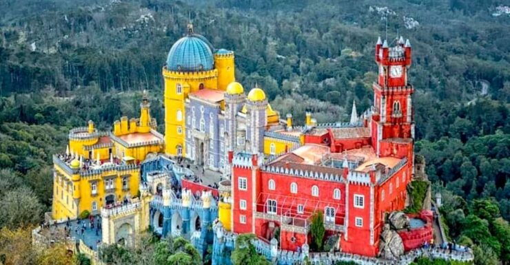 Sintra: Pena Palace. Moorish Castle. Regaleira. & Monserrate - Highlights