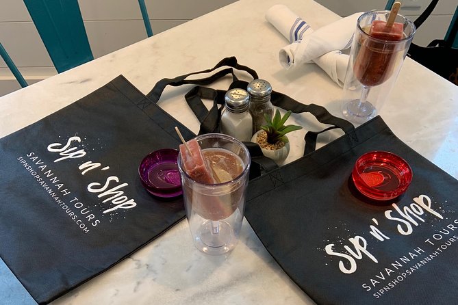 Sip N Shop Savannah Tour - Meeting and Pickup