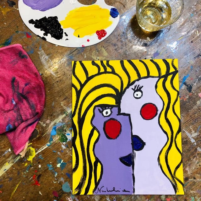 Sip & Paint - Location and Atmosphere