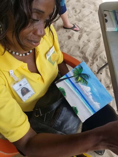 Sip & Paint with lunch on exciting Ffryes Tiki beach Bar - Who Is This Tour Best For?  