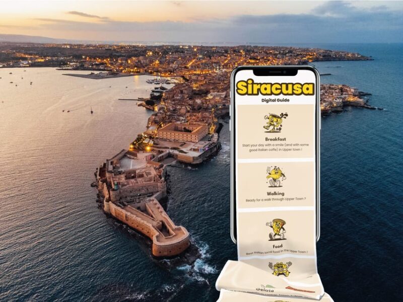 Siracusa: Digital guide made with a Local for your tour ! - A Practical Guide to the Digital Tour