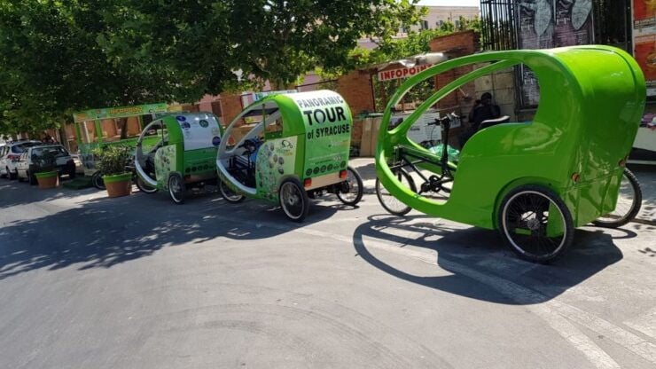 Siracuse: Guided Velobike Tour - Tour Details