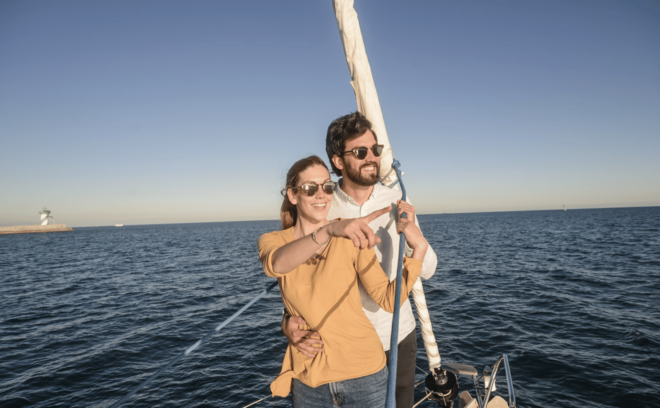 Sitges: Winery Visit, Sailing Experience and Walking Tour - Sailboat Cruise