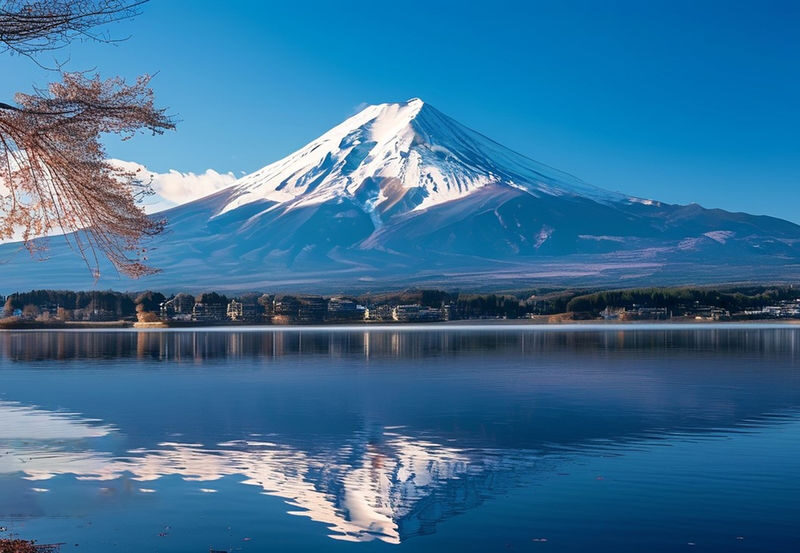 Six Must-Visit Photo Spots for Mount Fuji + Flower Viewing: Lake Yamanaka for Mount Fuji Reflection & Hikawa Clock Shop & Lawson Convenience Store & Arakurayama Sengen Park & Lake Kawaguchiko | Departing from Tokyo - A full day out from Tokyo