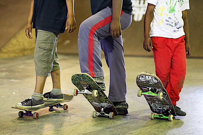 Skateboard / Rollerblade With a Youth Club Founder W/ Kids Add-On - Inclusions and Benefits