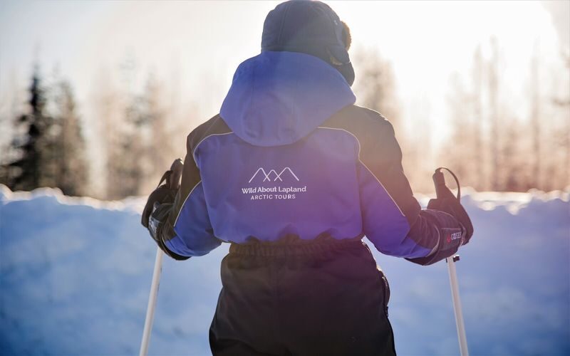 Ski trekking safari through the snowy taiga forests of Lapland - What the small group and guide add