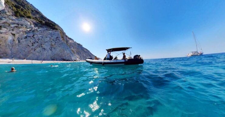 Skiathos: Private Day Cruise With a Speed Boat Around Island - Highlights of the Tour