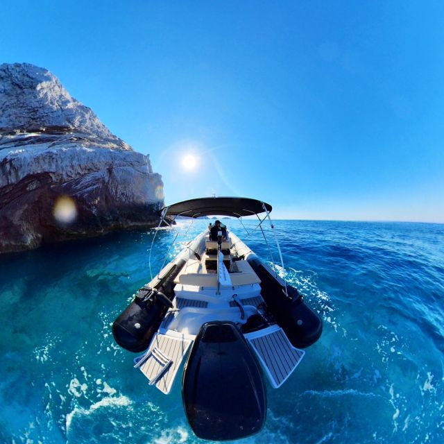 Skiathos: Private Day Cruise With a Speed Boat Around Island - The Sum Up