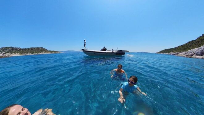 Skiathos: Skopelos Island Private Speed Boat Cruise - Select Participants and Date
