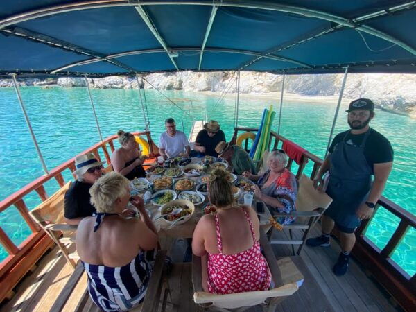 Skiathos: Traditional Boat Cruise With Swim Stops & Lunch - Swim Stops and Activities
