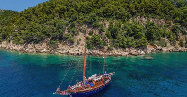Skiathos: Traditional Wooden Boat Sailing Trip-Meal on Board - Frequently Asked Questions