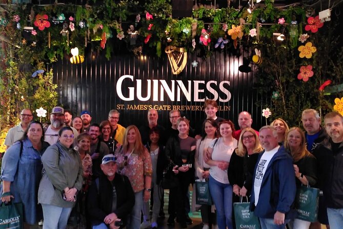 Skip the Line Guinness Storehouse & Book of Kells Icon Tour - Tour Duration and Meeting Point