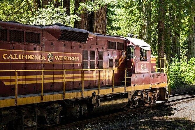 Skunk Train: Pudding Creek Express From Fort Bragg - Year-Round Availability for Convenience