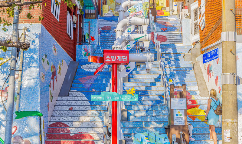 Sky Capsule & Hotel Pick-up Included: Small-Group Busan Tour - Gamcheon Culture Village: color, photos and slopes