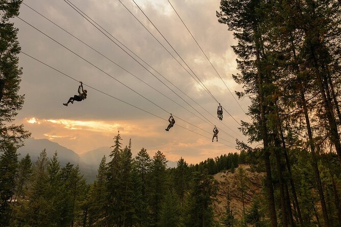 Skybridge Adventure Golden BC From Canmore & Banff - Meeting and Pickup