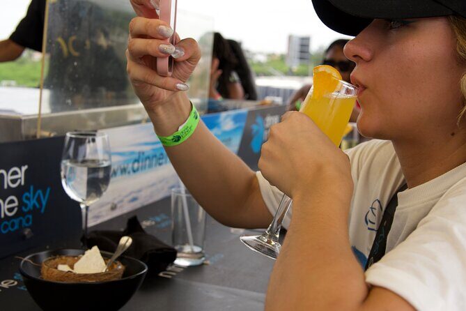 SkyBrunch A Unique Dining Experience 50 Meters Above Punta Cana - The Food and Drinks