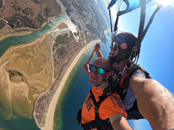 Skydive Algarve: Premium Tandem Skydive With Beach Landing - Tandem Skydive: No Experience Needed