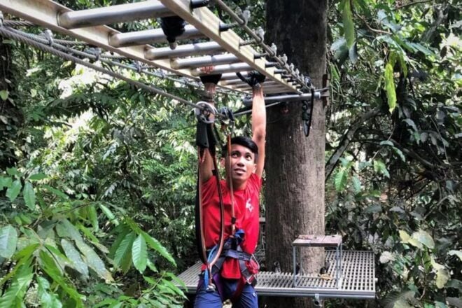Skytrex Adventure Park Experience in Sg Congkak - Jungle Trekking via the Canopy