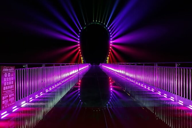 Skywalk Glass Bridge Colour Light Water Show Private Evening Tour - Tour Highlights