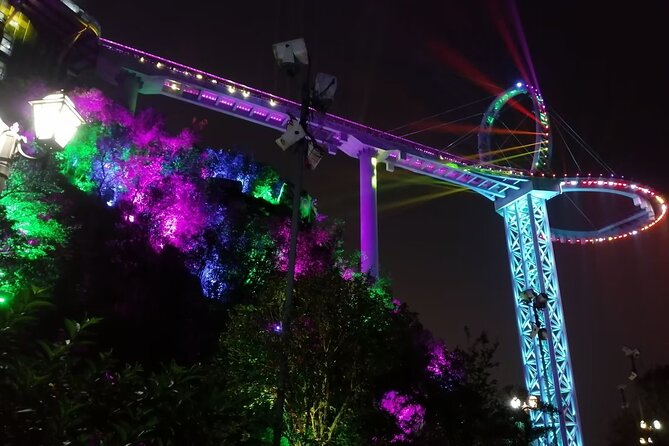 Skywalk Glass Bridge Colour Light Water Show Private Evening Tour - Booking Information