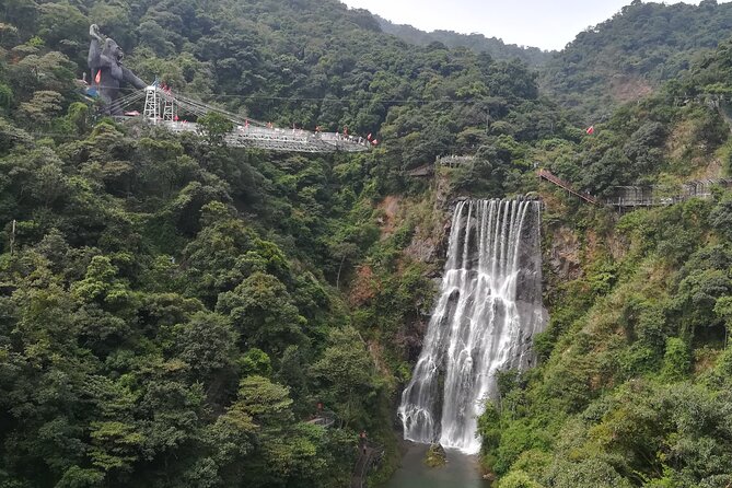 Skywalk Glass Bridge Waterfall Mountain Ancient Cave Private Tour - Tour Highlights