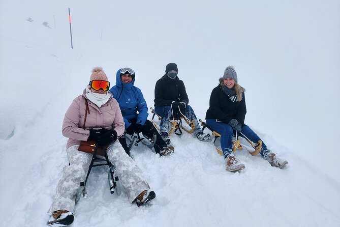 Sledding Adventure With Chocolate Degustation - End Point and Return Options